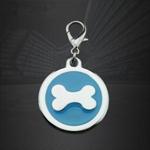 Đông Quan Nhà sản xuất Round Bone Dính Dripping QR Pet Dog Tags