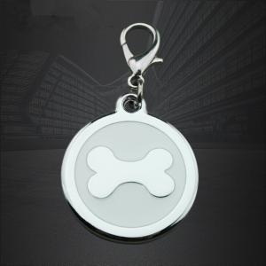 Đông Quan Nhà sản xuất Round Bone Dính Dripping QR Pet Dog Tags