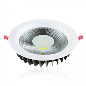 COB downlight với một vòng tròn mờ nhỏ ở giữa 3W đến 60W