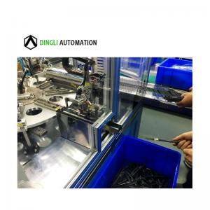 Ngăn kéo cửa tự động trượt nhựa, kim loại, máy lắp ráp bộ đệm