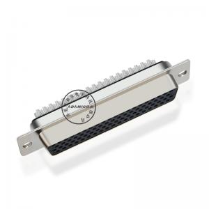 d sub 78 pin hàn mật độ nữ kết nối điện tử