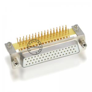 d phụ mật độ cao stecker 50 pin nối góc bên phải pcb lắp khung