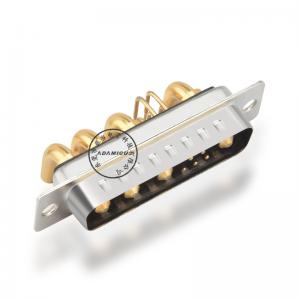 góc bên phải công suất cao nam 9w4 d-sub connector cho PCB