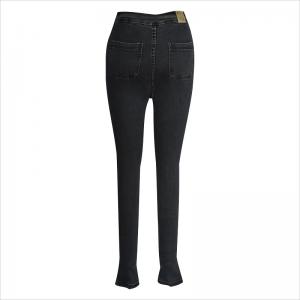 đẹp phù hợp với vũ trường màu xám skinny jean WS1005
