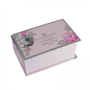 dập nóng logo cuốn sách hình gấp cứng nhắc đóng cửa từ hộp quà tặng