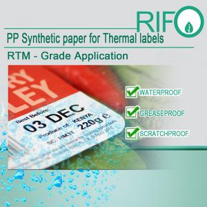 Chuyển nhiệt riêng cuộn phủ mã vạch trống tự dán nhãn