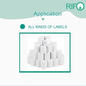 Bề mặt giấy tổng hợp có thể in truyền thống để dán nhãn