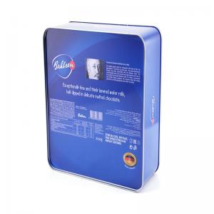 cấp thực phẩm hộp thiếc thiếc, hộp thiếc sô cô la hình chữ nhật