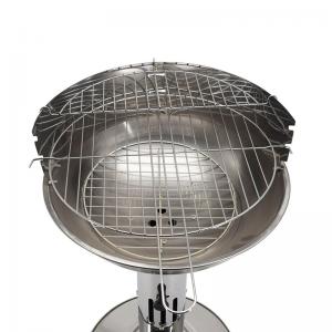 thép không gỉ điều chỉnh cao nướng bbq với lưới thép