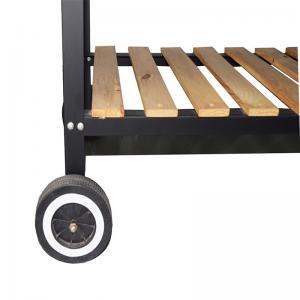 Vườn nướng than ngoài trời nướng BBQ