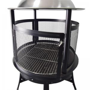 Lò lửa cổ BBQ hầm lò gang ngoài trời