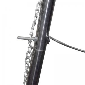 Cao điều chỉnh thép không gỉ swing than nướng bbq