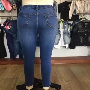 moto skinny jeans màu xanh WS101126