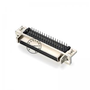 Sản xuất tại Trung Quốc kẽm hợp kim chân SCSI 68 chân kết nối db nữ