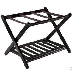 giá để hành lý bằng gỗ với kệ