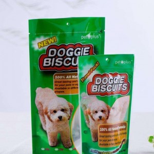 túi nhựa đựng thức ăn tròn đáy ziplock có lỗ