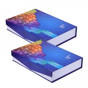 cuốn sách hình dạng cứng hộp quà đóng gói