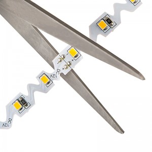 Thiết kế mới Bespoke IP20 Smd 2835 S Shape LED Dải LED uốn cong Dải LED linh hoạt 360 độ