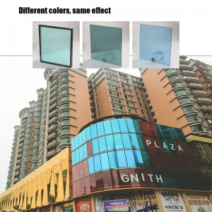 Kính cách nhiệt rèm cao cấp được phủ vàng 24k và các màu khác, cũng như kính cách nhiệt cong linh hoạt