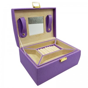 Bán buôn Logo tùy chỉnh dập In giấy carton Xem hộp quà tặng trang sức