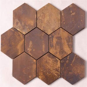 Đồng cổ tường kim loại đồng khảm nghệ thuật