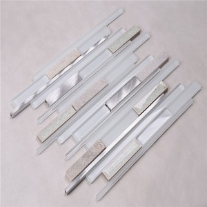 Nhà máy HSD124 Direct Ocean Blue Crystal Glass Dải khảm