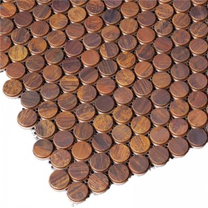 Gạch khảm Penny tròn giá tốt cho trang trí nhà