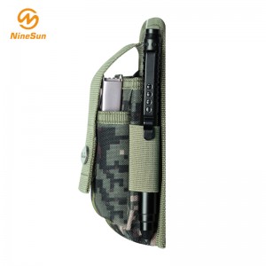 Vỏ bọc nylon gấp ba màu trung bình -NS-KF-180010