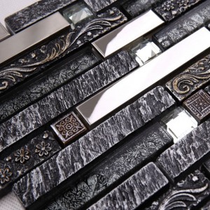 Thiết kế mới nhất La Mã cổ sang trọng bằng đồng Anaglyph nhựa hỗn hợp long lanh pha lê khảm thủy tinh