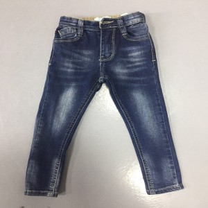 quần skinny jeans màu xanh đậm trẻ em WSG007
