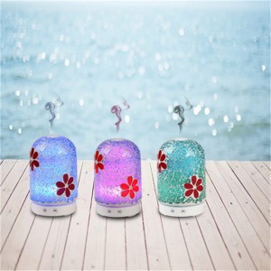 Tuyệt vời chất lượng hàng đầu thiết kế xuất sắc khảm thủy tinh khuếch tán dầu thơm