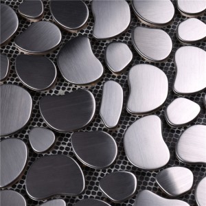 Gạch khảm cuội trang trí Cobble cho bếp lò