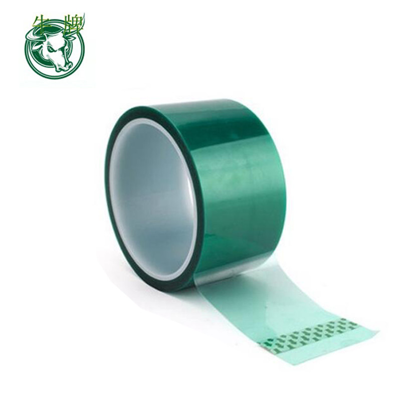 Băng keo mặt nạ bằng nhựa PET một mặt màu xanh lá cây có độ bền cao và chịu nhiệt