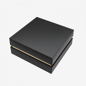 Fancy Hot dập Logo Quà tặng Hộp hoa sang trọng với Ribbon