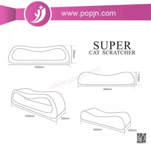 Pet cào tấm bìa cứng mèo cào và bảng cào mèo