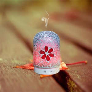 Nhà máy Trung Quốc mới nhất khảm thủy tinh siêu âm điện tinh dầu thơm khuếch tán