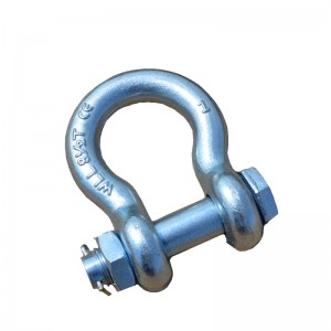 Kiểm soát chất lượng Bow Shape thép không gỉ Shackle