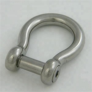 Kiểm soát chất lượng Bow Shape thép không gỉ Shackle