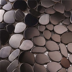 Matt 304Stainless thép không đều khảm tường gạch