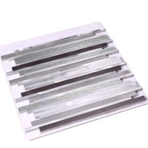 Tuyến tính hỗn hợp nhôm kính ốp tường khảm