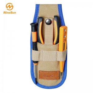 Canves Khaki Blue Plier dao Công cụ giữ túi cho công việc nhỏ
