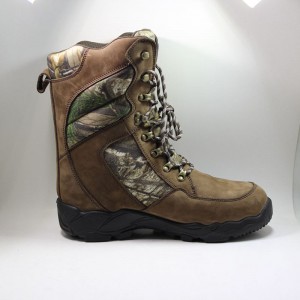 Nubuck Leather Upper Với Giày Camo Hunter
