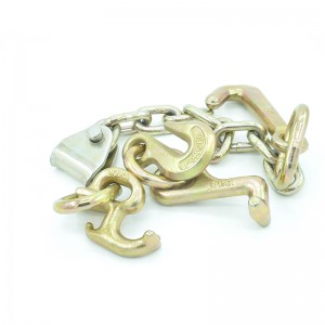 G70 R rèn R Hook với liên kết hàn mạ vàng