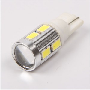 siêu xe led sáng t10 ​​nêm w5w 168 194 5630 10smd