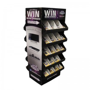 Sản phẩm Giáng sinh Khuyến mãi Đế hiển thị giấy với kim loại hoặc nhựa 4 mặt tùy chỉnh