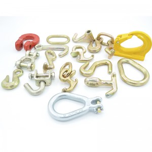 Móc khóa T-J màu vàng kẽm