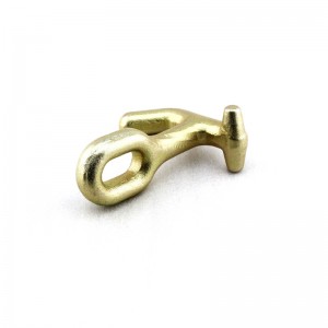 Móc khóa T-J màu vàng kẽm