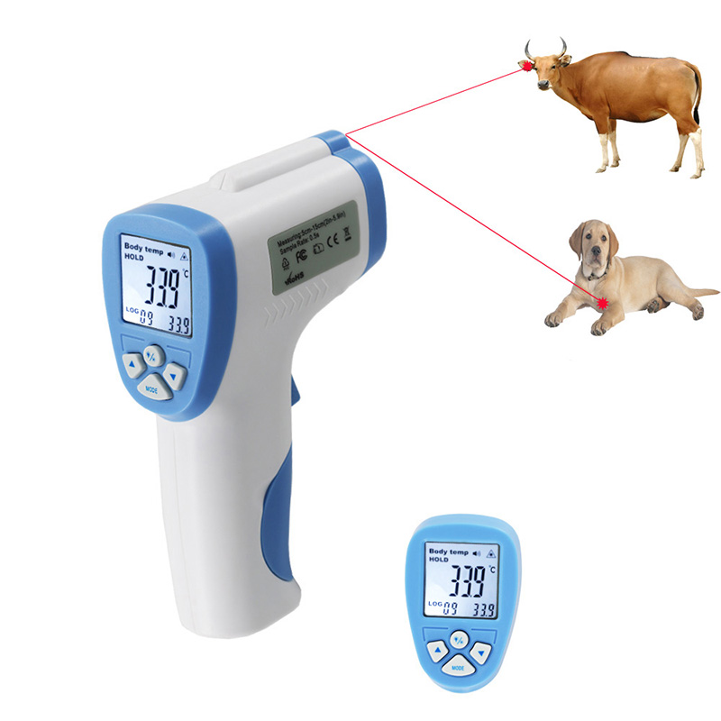 Nhiệt kế đo nhiệt độ động vật với nhiệt độ cao trong trang trại chăn nuôi