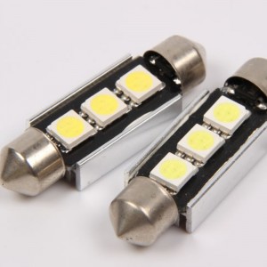 canbus lỗi miễn phí 5050 3smd bóng đèn led 36mm