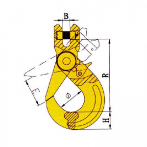 G80 móc khóa tự khóa an toàn